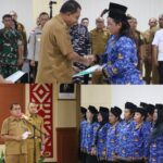 GUBERNUR NTT SERAHKAN SK PENGANGKATAN 4.536 PPPK PARUH WAKTU TAHUN 2025