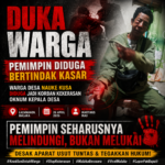 “JABATAN JADI TAMENG? RAKYAT JADI KORBAN! Diduga Aksi Kekerasan Oknum Kepala Desa di Malaka, Warga Jadi Korban — Desakan Proses Hukum Menguat;
