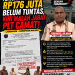 Plt Camat Laenmanen Disorot, Temuan Dana Desa Tahun 2020 Diduga Belum Dikembalikan