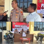 Polres Malaka Ungkap Kasus Pencurian Motor yang Akan Dijual ke Timor Leste   