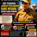 “JANGAN PERLAKUKAN UANG NEGARA SEPERTI UANG PRIBADI” — PUBLIK TAGIH KETELADANAN, BUKAN SEKADAR NASIHAT