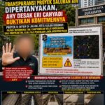 Transparansi Proyek Saluran Air Dipertanyakan, AHY Desak Eri Cahyadi Buktikan Komitmennya