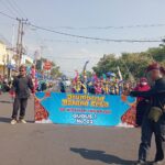 Peringati HUT RI Ke- 81 Kecamatan Nganjuk Gelar Pawai Budaya Tingkat TK/RA – SD/ MI