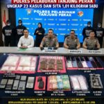 Operasi Tumpas Narkoba Semeru 2026, Polres Pelabuhan Tanjung Perak Ungkap 23 Kasus dan Sita 1,01 Kilogram Sabu