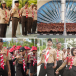 Kibarkan Bendera NTT di Cibubur. Gubernur Melki Melepas 756 Peserta Jamnas XII: Tunjukkan Karakter & Kebudayaan NTT di Panggung Nasional.