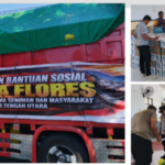 Dari Timur NTT Mengalir Kasih: Polres TTU & Komunitas Seniman Kirim Ribuan Paket Bantuan ke Korban Gempa Ende.
