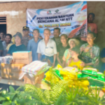 25 Keluarga di Rewarangga Selatan Terima Bantuan Lengkap dari Polres Ende & Bhayangkari.