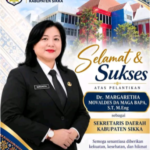 Margaretha “Femy” Bapa Resmi Dilantik Jadi Sekda Sikka – Bupati JPYK: Bukan Sekadar Jabatan, Melainkan Amanah untuk Rakyat.