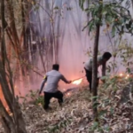 Medan Curam Bukan Halangan – Polsek Ende, Warga & Damkar Berhasil Padamkan Karhutla di Kilo 17.