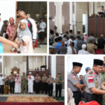 Jumat Keliling Bersama Jemaah Masjid Nurussa’adah – Kapolda NTT Ingatkan Bahaya Alkohol dan Pentingnya Pakai Helm.