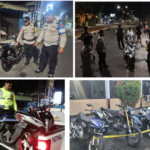 Respons Cepat Call Center 110, Polres Ende Bubarkan Aksi Balap Liar di Jalan Eltari, Amankan 5 Sepeda Motor.