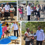 Berhenti di Tepi Jalan Alor, Wagub Johni Sapa dan Berbagi Bersama Warga di Tengah Kunjungan Kerja.