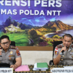 Konferensi Pers Polda NTT: Dugaan Penipuan Rekrutmen Polri Dilakukan Secara Pribadi, Dana Digunakan untuk Judi Online.